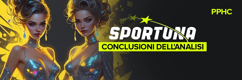 conclusioni della recensione del casinò Sportuna